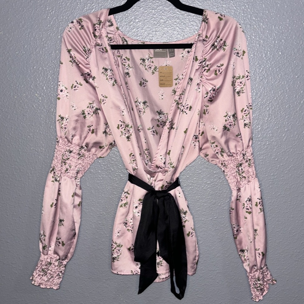 ASOS Wrap Floral Top